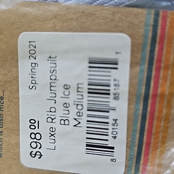 MARINE layer luxe rib jumpsuit - Picture 4 of 7